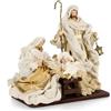 BIZZOTTO Sacra Famiglia Divine Stand Natale H28cm