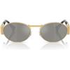 Versace Occhiali da Sole VE2264 100230 Oro/Verde Specchiato Argento Unisex