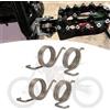 IUVWISN 2 paia di molle per pedane Surron, kit di molle poggiapiedi per moto Sur Ron Light Bee S/X Segway X160/X260 Electric Dirt Bike