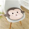 VanderHOME Soft Decorativo Cuscino da Sedia Divano stuoia,Cuscino Decorativo per la Cameretta dei Bambini - Morbido-Imbottito-Idea Regalo per Compleanno e Natale 40 * 40 * 4cm-Scimmia Curry