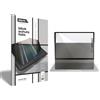 dipos Pellicola per Microsoft Surface Book (verticale) 2x Prottetiva Protezione
