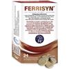AOmycs Tech Ferrisyn Sostegno epigenetico per la vitalità e il metabolismo del ferro 24 compresse