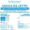 so.farma.morra SACCA URINA SOFARMAPIU' 2 LITRI SENZA VALVOLA DI NON RITORNO SENZA RUBINETTO DRENAGGIO INFERIORE TUBO 90 CM