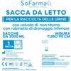 so.farma.morra SACCA URINA SOFARMAPIU' 2 LITRI CON VALVOLA DI NON RITORNO RUBINETTO DRENAGGIO INFERIORE TUBO 90 CM