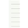 Leroy Merlin Pannello per porta d'ingresso P076 pellicolato pvc bianco L 92 x H 210.5 cm, Sp 6 mm apertura destra