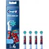 Oral-b Oral B - Power Refill Spiderman Confezione 4 Testine Di Ricambio