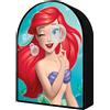 Disney Prime3D Disney Ariel 200 pezzi 3D Puzzle Scatola di latta per collezionisti e co