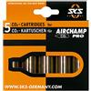 SKS GERMANY CO2 CARTRIDGES 16 G WITHOUT THREAD 5-SET cartucce d'aria, accessori (gonfiaggio fulmineo, adatto a pneumatici MTB, bici da strada o trekking, incl. protezione dal freddo), nero