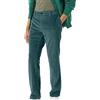 Midiskye Pantaloni in velluto a coste da uomo, lunghi e larghi, in cotone, pantaloni sportivi grigi, elasticizzati, per jogging, pantaloni aperti, con tasche, vestibilità regolare, Verde 9., L