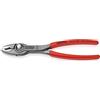 KNIPEX TwinGrip Pinza a presa frontale e laterale in confezione Self-service bonderizzata grigia Rivestiti in resina sintetica antiscivolo, 82 01 200