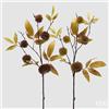 EDG Enzo De Gasperi Castagno Ramo con Foglie e 5 Rami Ass. H 98 Cm Autumn Giallo Marrone 1 Pz