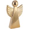Bizzotto Angelo di Natale Nander H 21,3 Cm Porcellana Oro