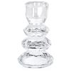 Bizzotto Portacandela 1P Eldrid H 10,8 Cm D 6 Cm Vetro Trasparente
