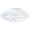 Bizzotto Porta Tealight 1P Eldrid H 3,3 Cm D 9 Cm Vetro Trasparente