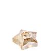 Bizzotto Portacandela di Natale Eldrid Stella H 4 Cm D 7,5 Cm Vetro Ambra