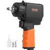 VEVOR Avvitatore Pneumatico a Percussione Quadrato 0,95cm 935,5 Nm, Avvitatore Pneumatico a Impulsi Pressione tra 6,2-8,3bar Velocità Max. 10000giri/min per Riparazioni Auto Veicoli da Officina Garage