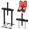 VEVOR Kit di Estrazione Cuscinetti Separatore 14 pezzi Capacità 5 Tonnellate, Kit di Rimozione Cuscinetti a Pignone con Ganasce Set di Estrattori Utensili per Divisione, Kit Utensili per Autoveicoli