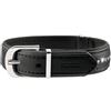 Hunter Collare Modern Art Luxus in Similpelle Nero per Cani, 27-cm
