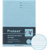 Quaderno di qualità Protext A4 da 70 g/m², 48 pagine con copertina in PP con lin