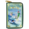 Borsetta a portafoglio con cerniera della serie di libri Peter Pan (1953) con li