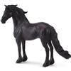CollectA Figura realistica di stallone frisone con replica di animali extra larg