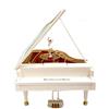 Carillon a carica generica per pianoforte a coda con ballerina e luci LED bianch