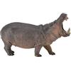 Colleziona una figura realistica di ippopotamo con replica di animali extra larg