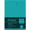 Quaderno di qualità Protext A4 da 70 g/m², 48 pagine con copertina in PP con lin