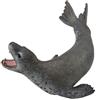Raccogli una figura realistica di foca leopardo con replica di animali di grandi