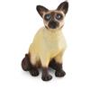 Colleziona una replica realistica di un animale seduto di un gatto siamese di pi