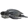 Colleziona una figura realistica di tartaruga marina in cuoio, replica di animal