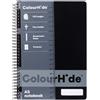 ColourHide A5 Notebook 200pg (Black)