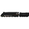 Hornby R30124 Lner, Classe W1, 'Hush Hush' Aerodinamico, 4-6-4, 10000, Locomotive A Vapore dell'Era 4