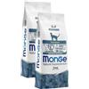 Monge Natural Superpremium Sterilised Cat Adult con Trota KIT RISPARMIO 2X10KG