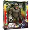 M3 Lanard Gorilla Articolato Cyber Gorilla con Enormi Pugni Schiaccianti, Action Figure Dettagliata per Scene di Battaglia