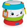 CLEMENTONI S.P.A. Clementoni Activity Baby Drum, Tamburo Elettronico per Bambini 10 Mesi+, Strumenti Musicali, Gioco con Effetti Sonori e Luminosi
