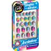 CLEMENTONI S.P.A. CLEMENTONI CRAZY CHIC, UNGHIE FINTE ADESIVE ARCOBALENO
