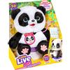 ROCCO GIOCATTOLI SRL LIVE PETS 20486272 BABY PANDA CON VASINO