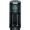 Ariete 1304 Macchina da caffè a cassetti, 1350W, Capacità serbatoio 0,7L, Pressione 19 bar, 2 tipologie di caffè, Capsule Nespresso*, Dolcegusto*, Lavazza A Modo Mio*, Cialde e Polvere, Nero