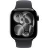 Apple Watch Series 11 GPS 42mm Jet Black Aluminum Case Sport Band S/M - Black EU