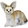 Peluche Hansa Fennec in piedi da 29 cm, coccolone, realistico, fatto a mano