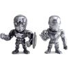 N/A Captain America 3 Civil War e Iron Man US 4" Bare Metal 2 pezzi da collezione