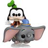 Disney Pippo a Dumbo Ride 50° anniversario da collezione Super Deluxe Funko Pop! Passeg