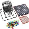 N/A Gabbia per bingo Cardinal Deluxe in metallo con selettore automatico di palline