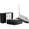 SELFSAT MWR 6550 5G Cat 19 WiFi 6 Router WLAN fino a 3,4 Gbps con antenna Shark 5G, colore bianco