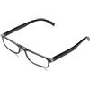 ORIGINAL I NEED YOU HALF-LINE - Occhiali da lettura, eleganti, classici, con cerniera a molla (nero, 2,75 dpt)