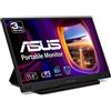 ASUS ZenScreen Monitor Portatile 15.6" 1080P FHD (MB166C), Monitor da viaggio IPS USB-C, Anti-sfarfallio, Filtro Luce Blu, Smart Cover, Monitor Esterno per Laptop e Macbook