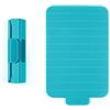 Trebonn - Roll Expand Board, Tagliere in Plastica Arrotolabile con Fondo Antiscivolo, Salvaspazio E Perfetto per Uso Quotidiano. 39 x 24 cm (Acquamarine)