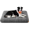 Feandrea Cuccia per Cani, Letto Cuscino per Cani di Grande Taglia, XL, Morbido Tappetino di Peluche, 110 x 73 cm, Imbottitura Soffice, Lavabile, Antiscivolo, Grigio Ardesia PGW293GN01