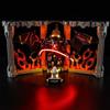 GEAMENT Set di Luci LED Compatibile Con LEGO Il Signore degli Anelli Book Nook del Balrog Icons 10367 (Modello di mattoncini non incluso)